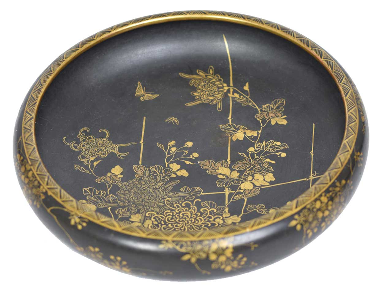 Satsuma incense burner/dish Miyabi Antiques